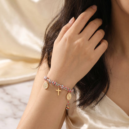 Pulsera Trenza Multicolor