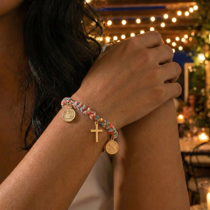 Pulsera Trenza Multicolor