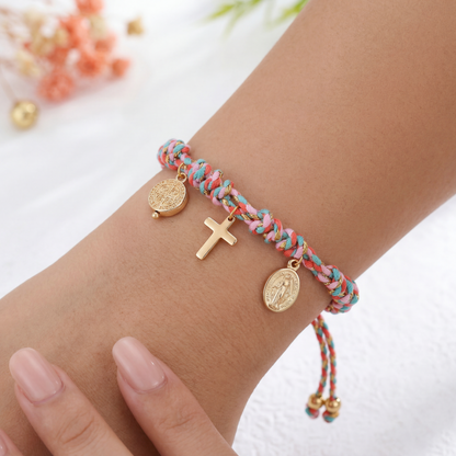 Pulsera Trenza Multicolor