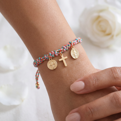 Pulsera Trenza Multicolor