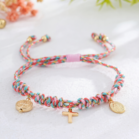 Pulsera Trenza Multicolor
